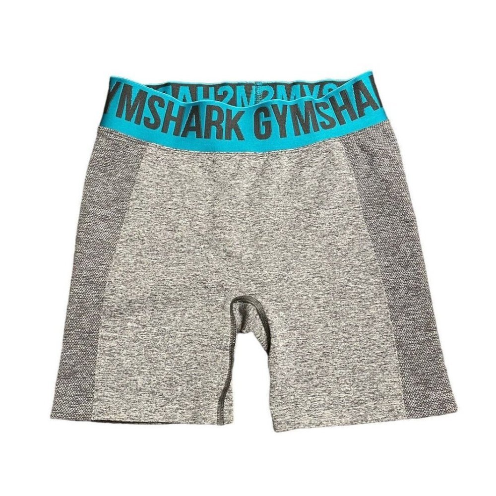 Gymshark Shorts Women's S Small Gray Flex Athletic Seamless Contour Compression